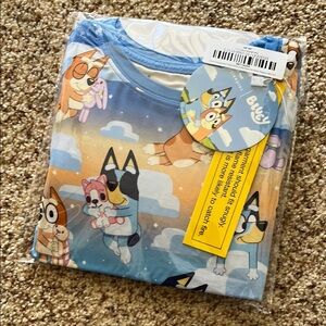 Bluey Character Print Pajama Set brand new